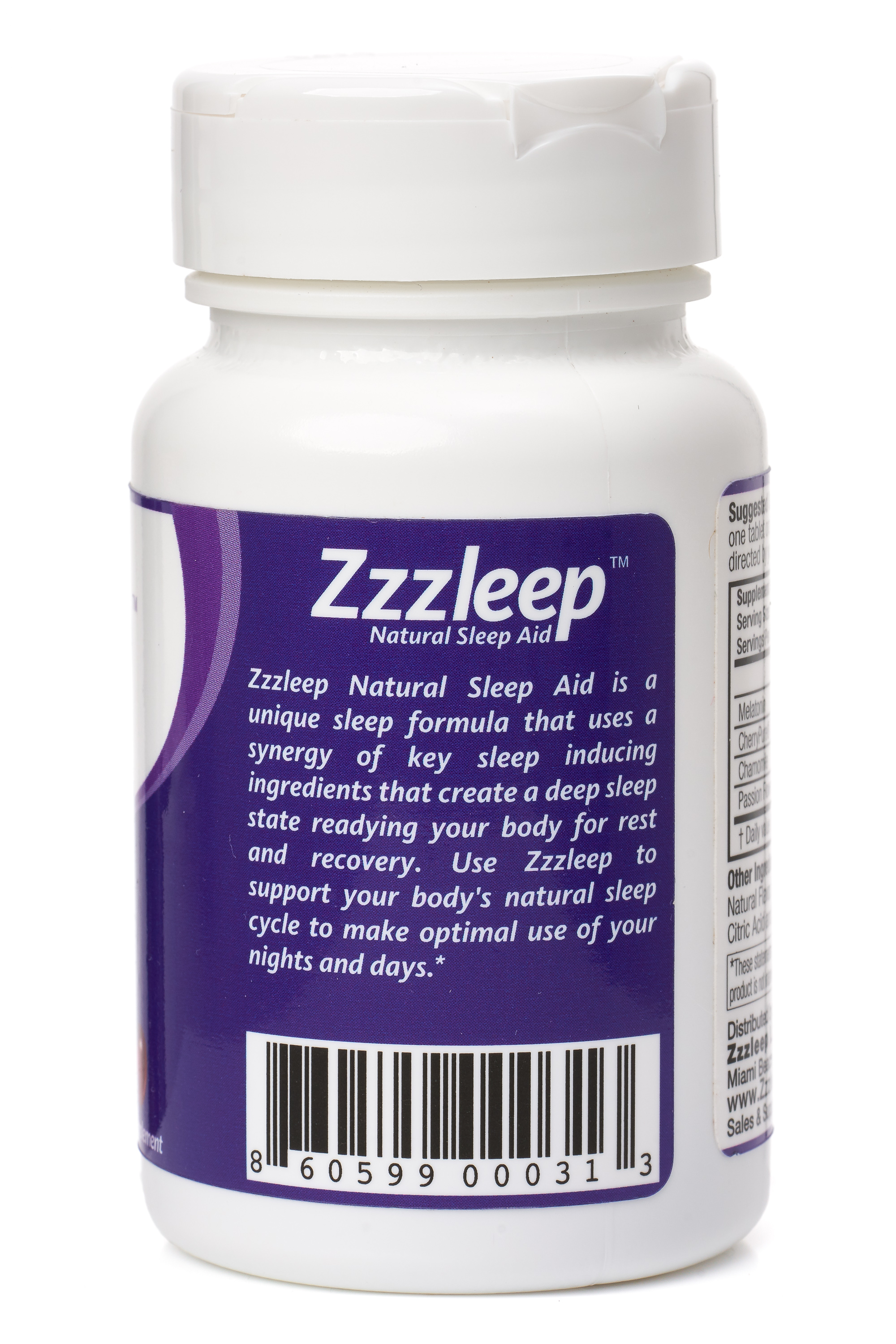 Sleep Well Natural Sleep Aid